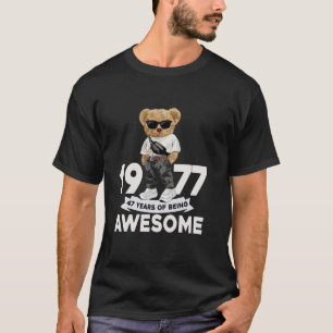 Camiseta Vintage desde 1977 47º regalo de cumpleaños de 47