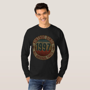 CAMISETA VINTAGE DESDE 1997 TODAS LAS PIEZAS ORIGINALES.