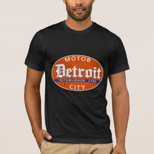 Camiseta Vintage Detroit (diseño apenado)