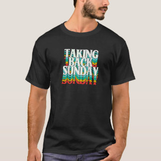 Camiseta Vintage devuelve la cita del domingo