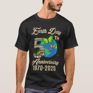 Camiseta Vintage Día de la Tierra 2020 50º aniversario del 