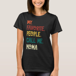 Camiseta Vintage Día del Padre, mi gente favorita me llama