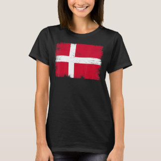 Camiseta Vintage Dinamarca Bandera Día de la Independencia