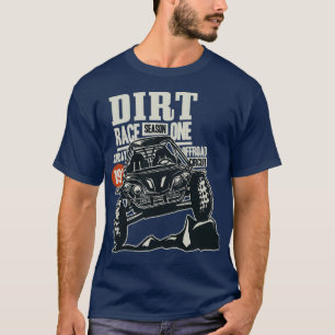 Camiseta Vintage Dirt Track Carreras Classic TShirt