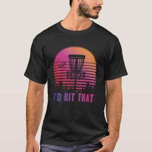 Camiseta Vintage Disk Golf Retro... yo le daría a los amant