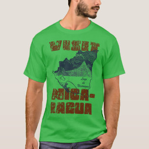 Camiseta Vintage Distressed Visita Nicaragua