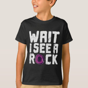 Camiseta Vintage Divertida Geólogo Buscando Rocas