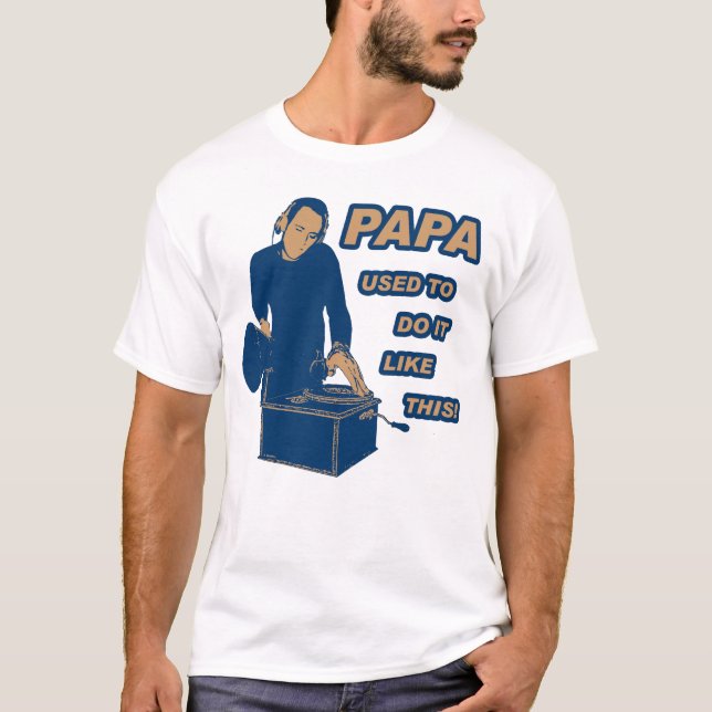 Camiseta Vintage DJ (Anverso)