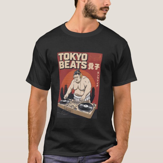 Camiseta Vintage Dj Beats 05 (Anverso)