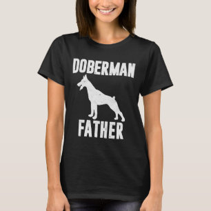 Camiseta Vintage Doberman Dad Dog Daddy Pinschers Dobie Fat