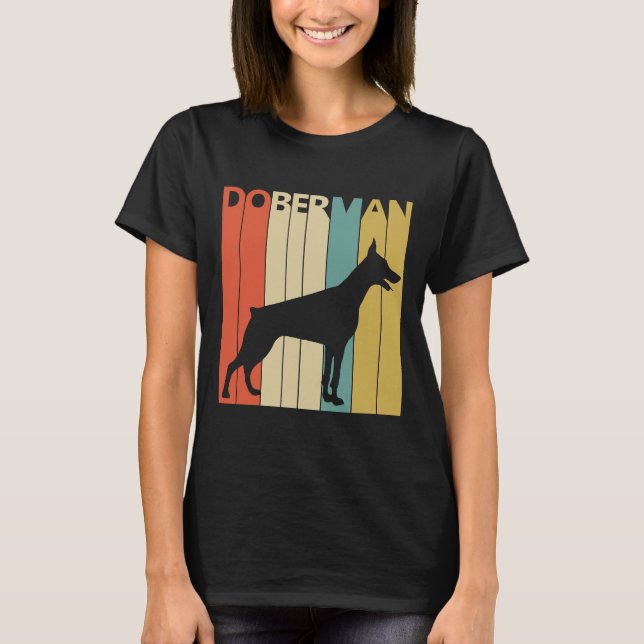 Camiseta Vintage Doberman Dog 93 (Anverso)