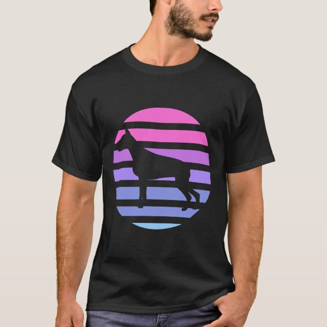 Camiseta Vintage Doberman Dog Spring Break (Anverso)