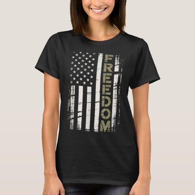 Camiseta Vintage Dom American Flag  (Anverso)