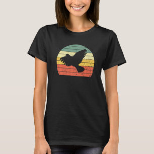 Camiseta Vintage Dove Retro Dove Bird Silhouette Pegasus Bi