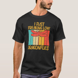 Camiseta Vintage Dragon Fly Para Hombres Mujeres Dragonfly