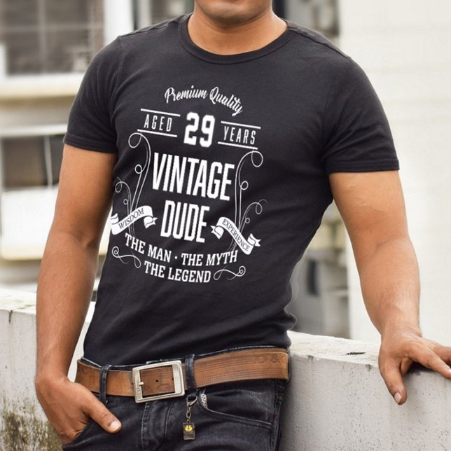 Camiseta Vintage Dude Custom Age (Subido por el creador)