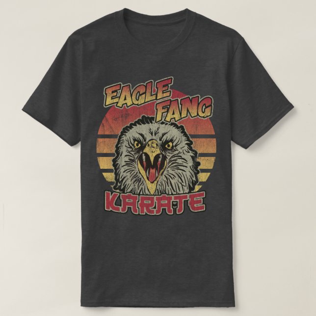 CAMISETA VINTAGE EAGLE FANG KARATE (Diseño del anverso)