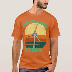 Camiseta Vintage Earth Day Renewable Energy Ix27m A Gran Ve