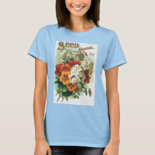 Camiseta Vintage Eastman's Seed Catalog Cover Art, 1897