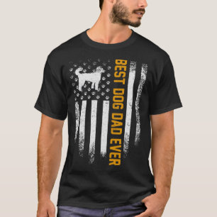 Camiseta Vintage EEUU Mejor Perro de Poodle Papá Jamás Band