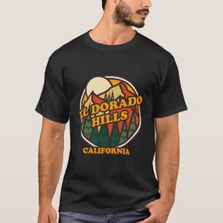 Camiseta Vintage El Dorado Hills California Mountain Sender