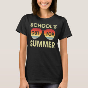Camiseta Vintage El Último Día De Las Escuelas De Verano
