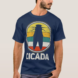 Camiseta Vintage endomólogo de insectos Cicada