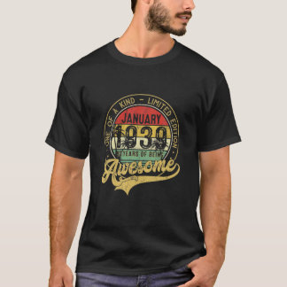 Camiseta Vintage Enero De 1939 83 Años Nacidos En 1939 83ª 