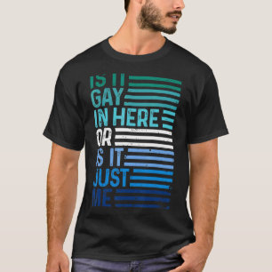 Camiseta Vintage Es Gay Aquí En El Orgullo Mon De La Bander