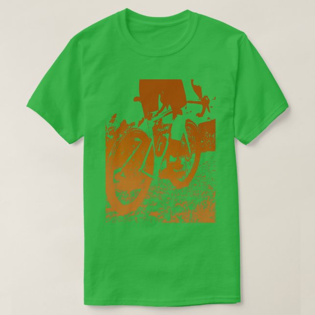 Camiseta Vintage es mi bicicleta aceptable 2 (Diseño del anverso)