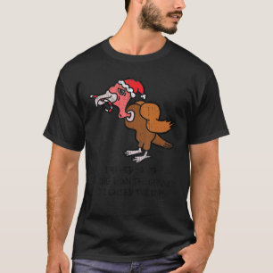 Camiseta Vintage, escuché a Santa viniendo por Turquía cont