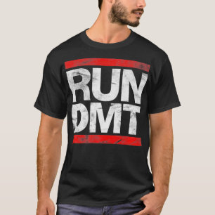 Camiseta Vintage escuela antigua RUN DMT estilo 90 fiesta P