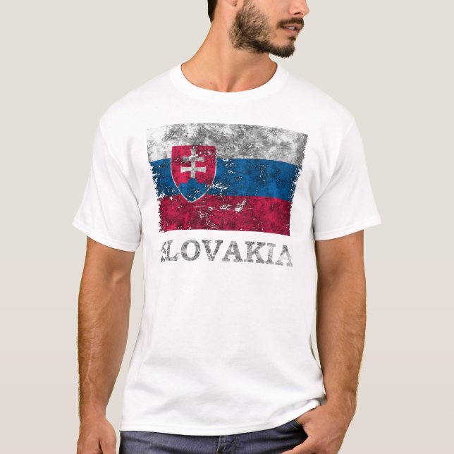 Camiseta Vintage Eslovaquia (Anverso)