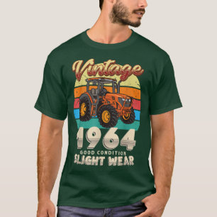Camiseta Vintage Est 1964 Farmer Tractor 58th Birthday 58 Y