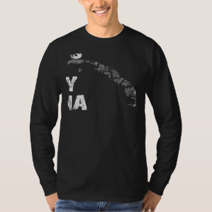 Camiseta Vintage Está En Mi ADN Cuba Huella Mapa Orgullo Cu