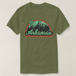 Camiseta Vintage estatal de Arkansas
