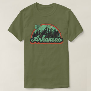 Camiseta Vintage estatal de Arkansas