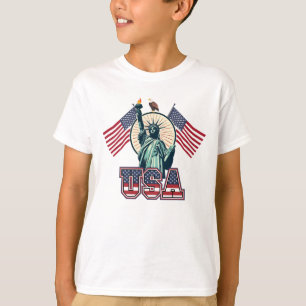 Camiseta Vintage, Estatua de la Libertad