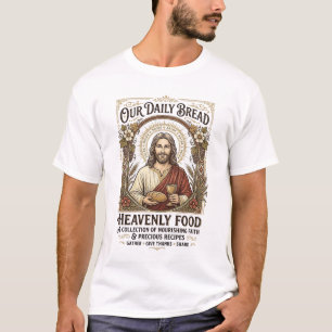Camiseta Vintage Estética Tarjeta de Receta Libro