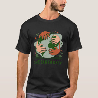 Camiseta vintage estilo One earth only