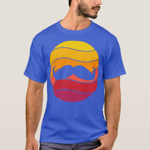 Camiseta Vintage estilo retro de bigote 9