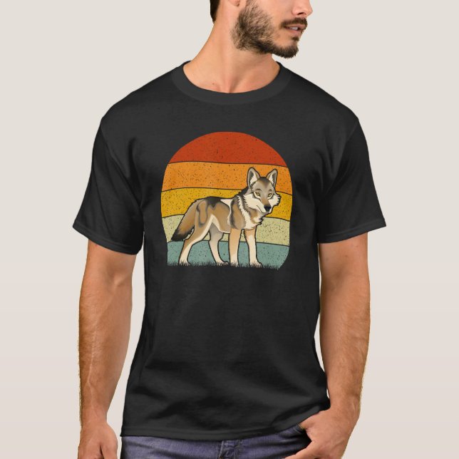 Camiseta Vintage estilo retro de Coyote (Anverso)