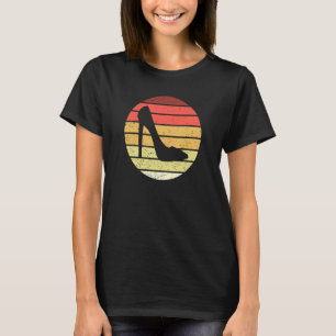 Camiseta Vintage estilo retro de tacones altos 1