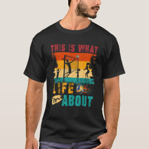 Camiseta Vintage Esto Es Lo Que Los Niños Jugadores De Vole