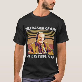 Camiseta vintage estoy escuchando dr frasier