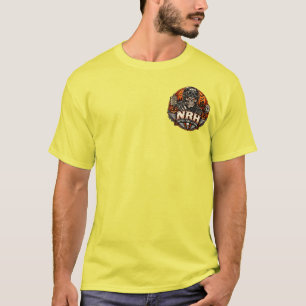 Camiseta Vintage Evil Pumpkin Halloween Frente y D