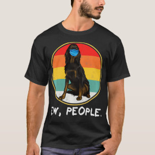 Camiseta Vintage Ew People Gordon Setter Dog con cara M