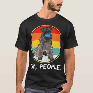 Camiseta Vintage Ew People Kerry Blue Terrier Dog Con F