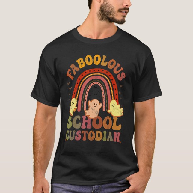 Camiseta Vintage FABOOLOL ESCOLAR CUSTODIAN (Anverso)