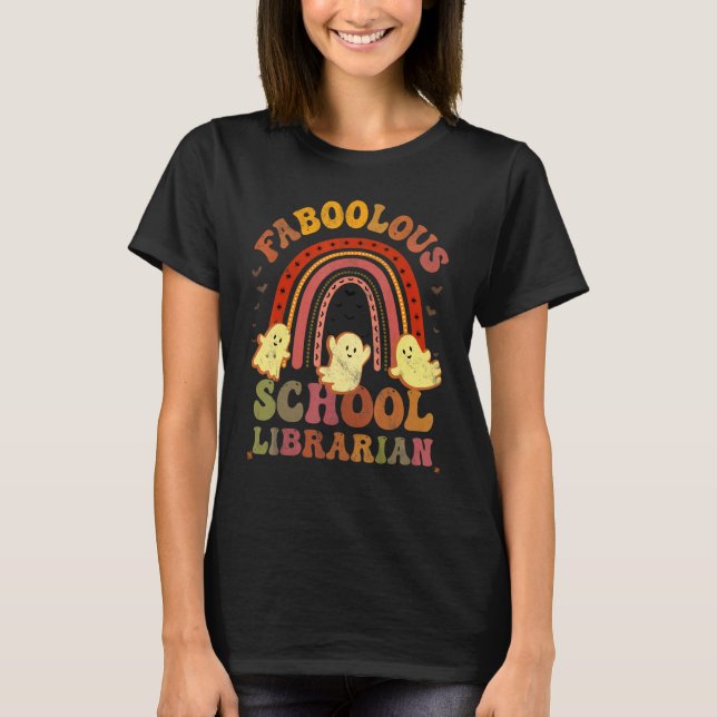 Camiseta Vintage FABOOLOL SCHOOL LIBRARIAN (Anverso)